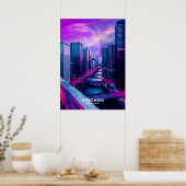 Chicago City Poster (Keuken)