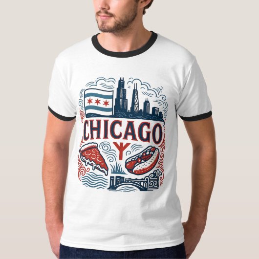 Chicago City Pride T-shirt (Voorkant)