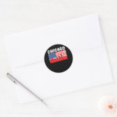 CHICAGO CITY RONDE STICKER (Envelop)