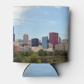 Chicago City Skyline Foto Blikjeskoeler (Voorkant)