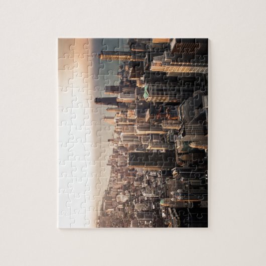 Chicago cityscape legpuzzel (Verticaal)