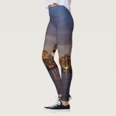 Chicago Cityscape Night New Leggings (Links)