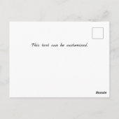 Chicago Cityscape  Sunset Briefkaart (Achterkant)