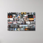 Chicago Collage Canvas Afdruk (Voorkant)