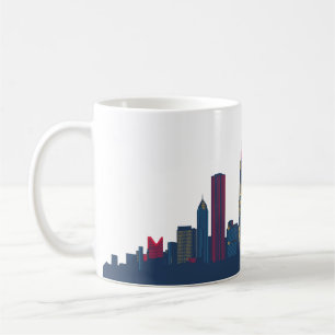 Chicago Colorful Skyline Koffiemok