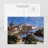 Chicago Columbiaanse tentoonstelling Briefkaart (Voorkant / Achterkant)