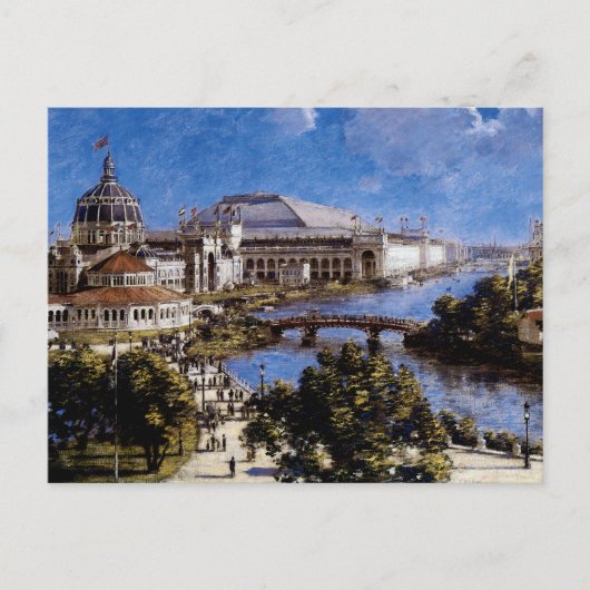 Chicago Columbiaanse tentoonstelling Briefkaart (Voorkant)
