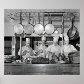 CHICAGO COMMERCIAL KITCHEN 1943 POSTER (Voorkant)