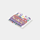 Chicago Confetti Post-it® Notes (Schuin)