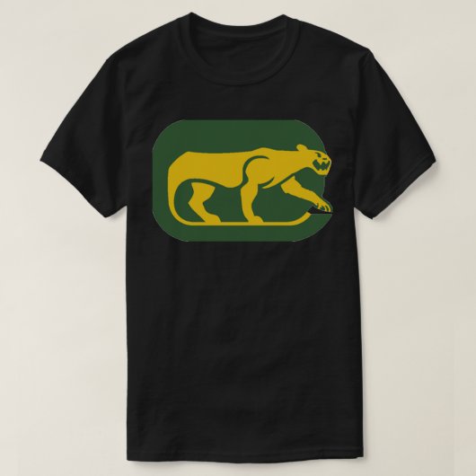 Chicago Cougars Junior Hockey Sticker T-shirt (Design voorkant)
