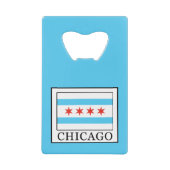 Chicago Creditkaart Flessenopener (Voorkant)