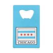 Chicago Creditkaart Flessenopener (Achterkant)