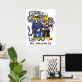 Chicago Crime Fighters Poster (Thuiskantoor)