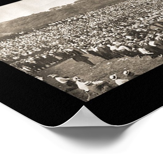 Chicago Cubs Baseball Foto 1908 Poster (Hoek)