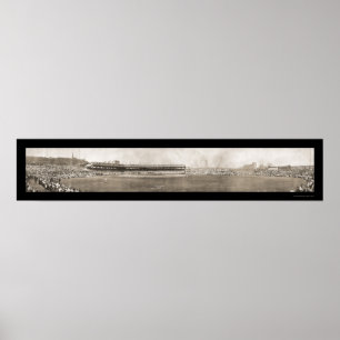 Chicago Cubs Baseball Foto 1908 Poster