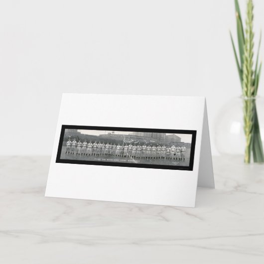 Chicago Cubs Champions Foto 1929 Kaart (Voorkant)