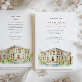 Chicago Cultural Center Wedding Kaart