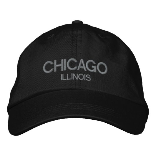 Chicago Custom Baseball Hat Pet (Voorkant)
