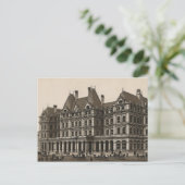 Chicago Custom House and Post kantoor (c. 1880) Briefkaart (Staand voorkant)