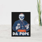 Chicago Da Pope Funny Humor Catholic Officiële web Kaart (Voorkant)