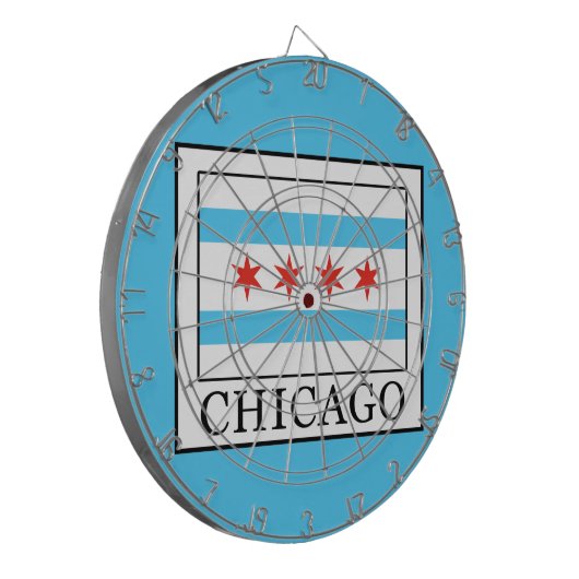 Chicago Dartbord (Voorkant Links)