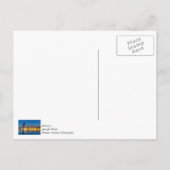 Chicago Dawn Cityscape Bedankanskaart Briefkaart (Achterkant)