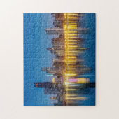 Chicago Dawn Cityscape Legpuzzel (Verticaal)
