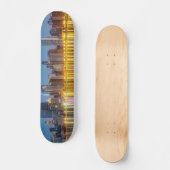Chicago Dawn Cityscape Persoonlijk Skateboard (Voorkant)