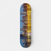 Chicago Dawn Cityscape Persoonlijk Skateboard (Voorkant)