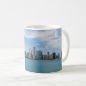 Chicago Day Cityscape Coffee Mok (Voorkant rechts)