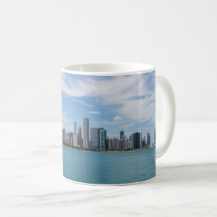 Chicago Day Cityscape Coffee Mok