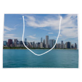 Chicago Day Cityscape Large Cadeautasje (Voorkant)