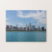 Chicago Day Cityscape Legpuzzel (Horizontaal)