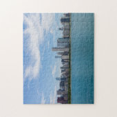 Chicago Day Cityscape Legpuzzel (Verticaal)