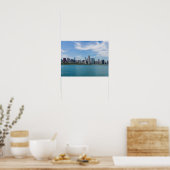 Chicago Day Cityscape Poster (Keuken)