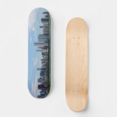 Chicago Day Cityscape Skateboard (Voorkant)