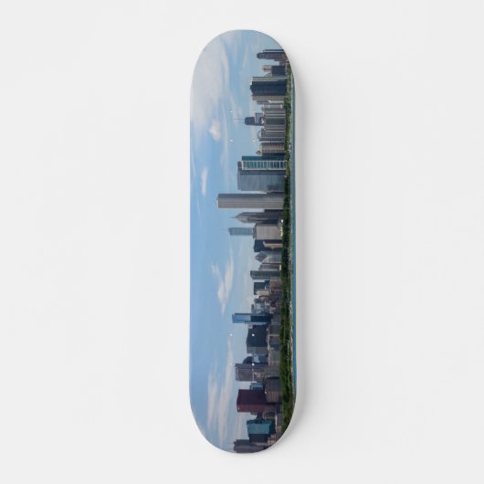 Chicago Day Cityscape Skateboard (Voorkant)