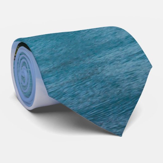 Chicago Day Cityscape Stropdas (Opgerold)