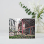 Chicago...De James R. Thompson Center Briefkaart (Staand voorkant)