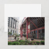 Chicago...De James R. Thompson Center Briefkaart (Voorkant / Achterkant)