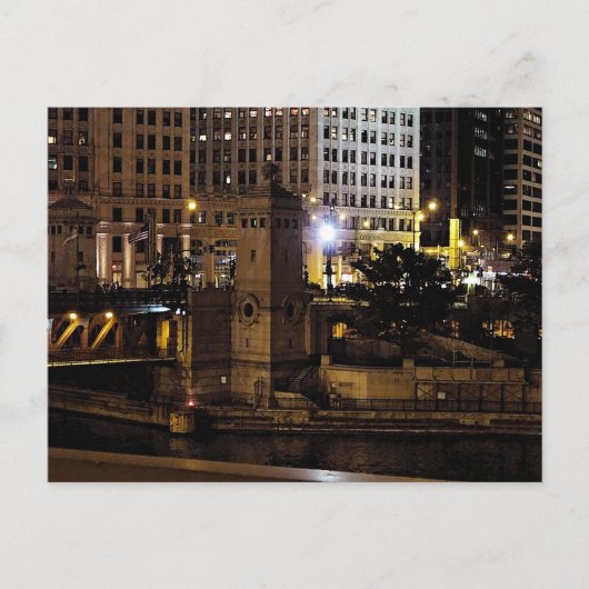 Chicago - De onderkant Briefkaart (Voorkant)