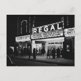 Chicago, de Regal Theater Marquee Briefkaart