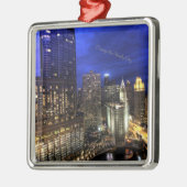 Chicago, de stad Windy Metalen Ornament (Links)