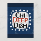 Chicago Deep Dish Briefkaart (Voorkant)