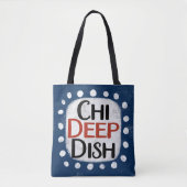 Chicago Deep Dish Canvas tas (Voorkant)