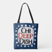 Chicago Deep Dish Canvas tas (Achterkant)