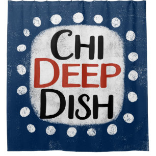 Chicago Deep Dish Douchegordijn