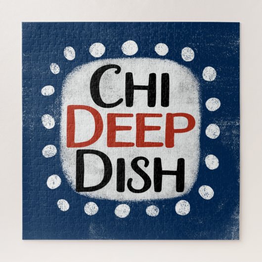 Chicago Deep Dish Jigsaw Puzzel (Verticaal)