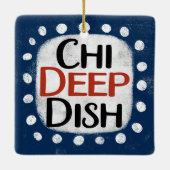 Chicago Deep Dish Ornament (Achterkant)