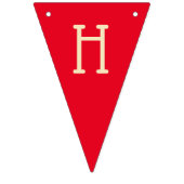 Chicago Deep Dish Pizza Party Gelukkige Verjaardag Vlaggetjes (Tweede vlag)